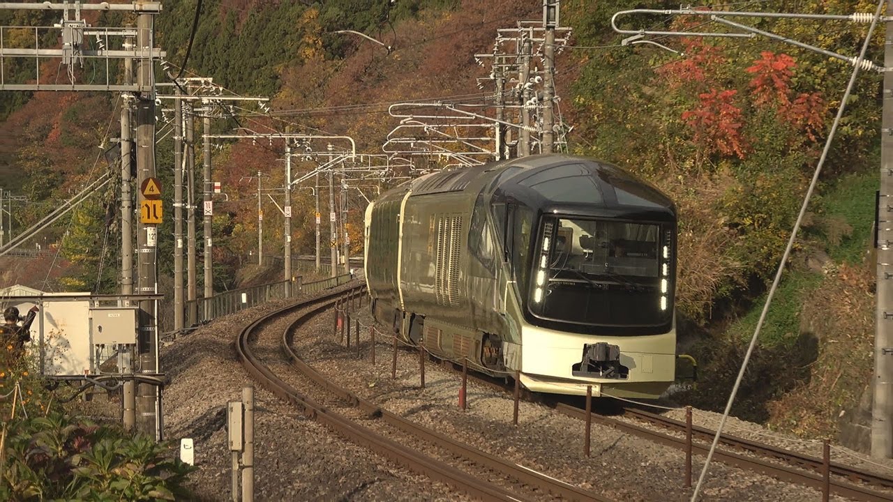 TRAIN SUITE 四季島 上野発車＆走行シーン Train Suite Shiki-shima