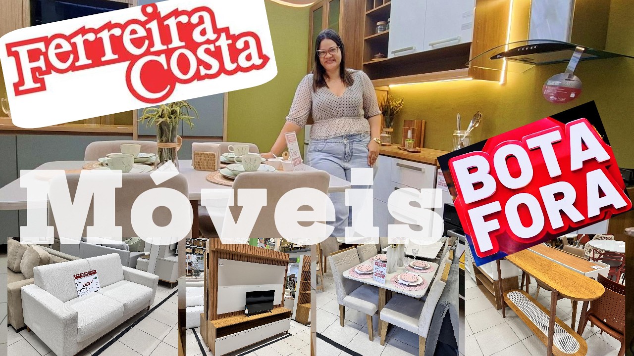 SALD&Atilde;O DE M&Oacute;VEIS FERRIRA COSTA - IMBIRIBEIRA | SOF&Aacute;, RACK, QUADROS, MESAS, CADEIRAS E COZINHAS