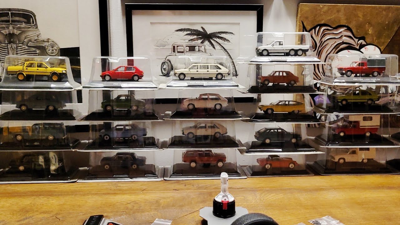 Cała moja kolekcja modeli 1:43 Legendy FSO Deagostini