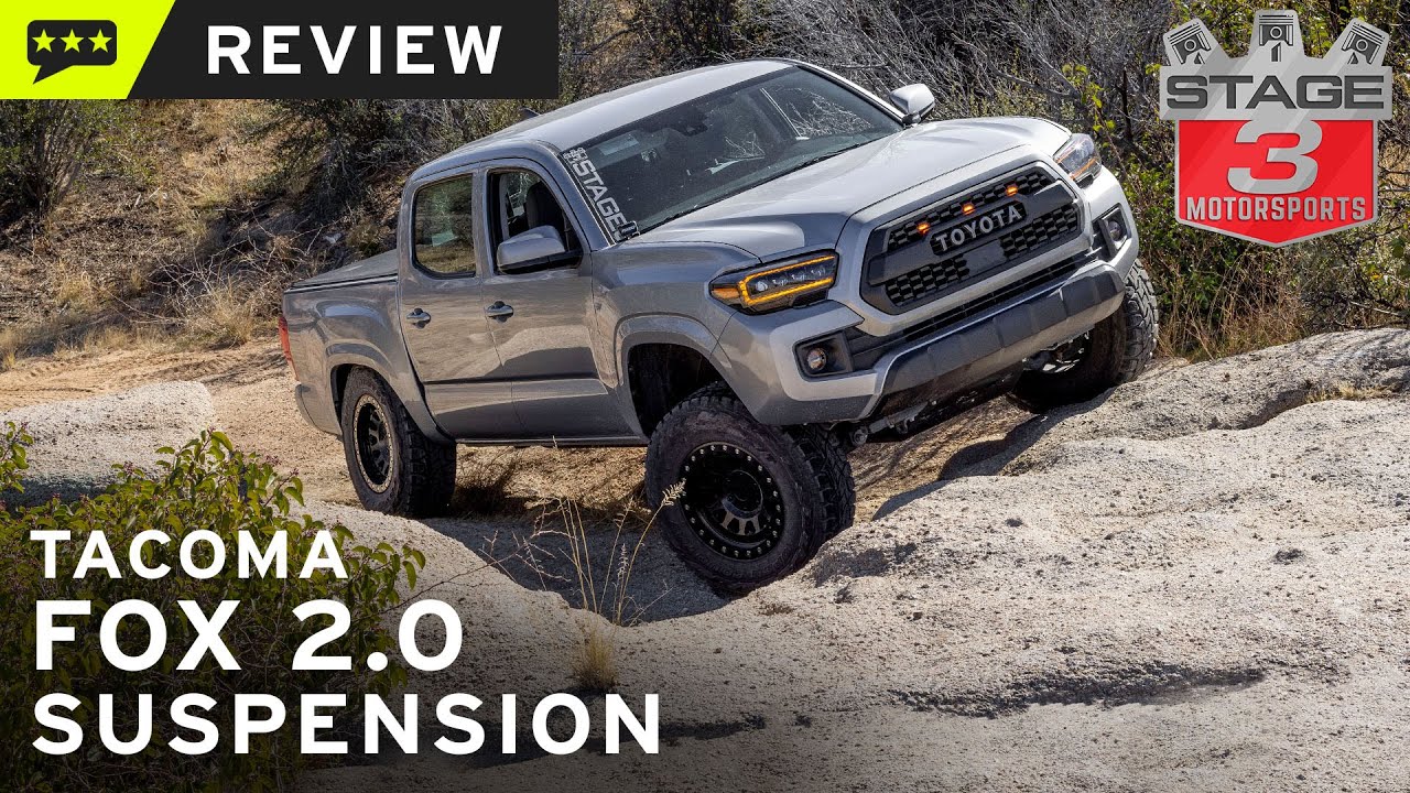 Обзор подвески Toyota Tacoma Fox 2.0 для бездорожья 05-22