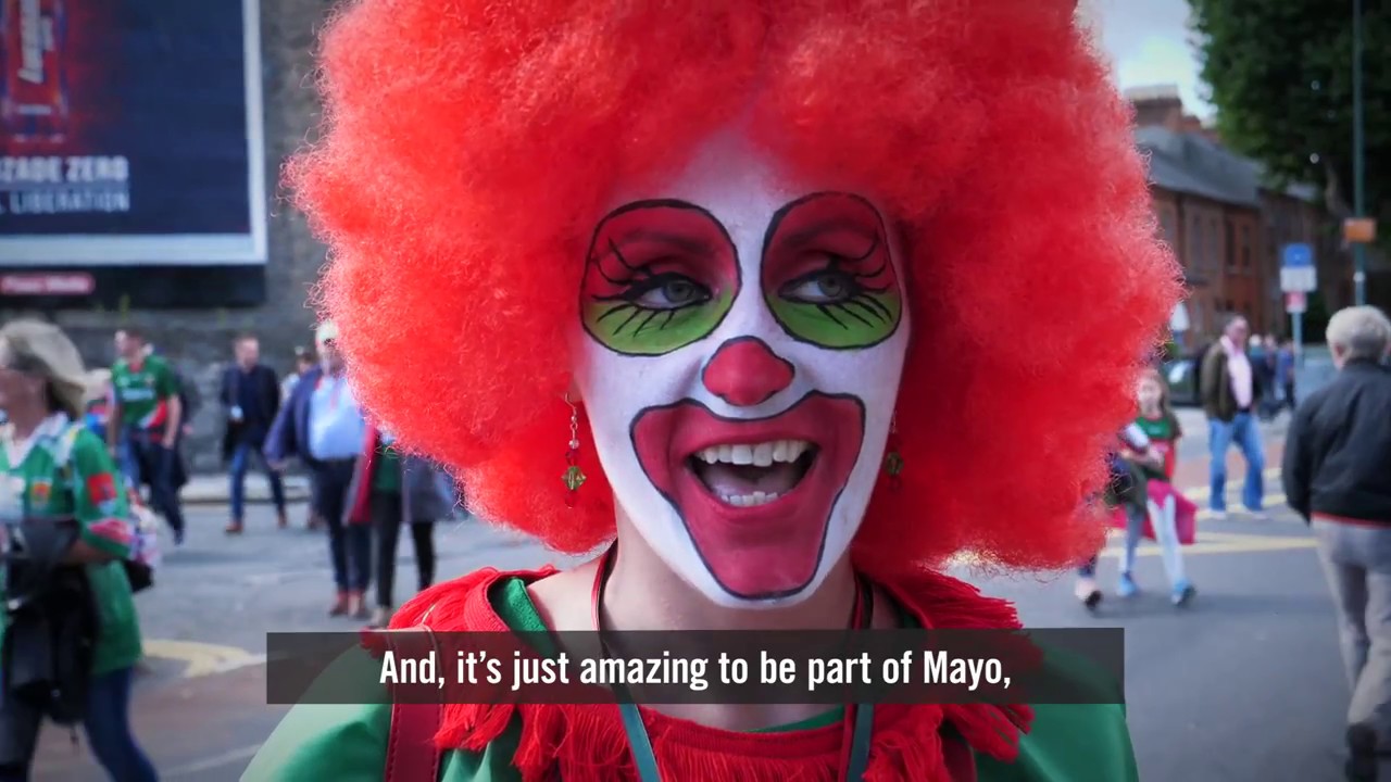Mayo Fans On All-Ireland Day 2017