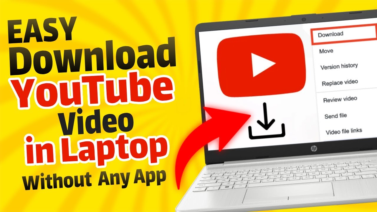 (ПРОСТО) Как скачать собственное видео с YouTube на ноутбук или ПК без каких-либо приложений | Но...