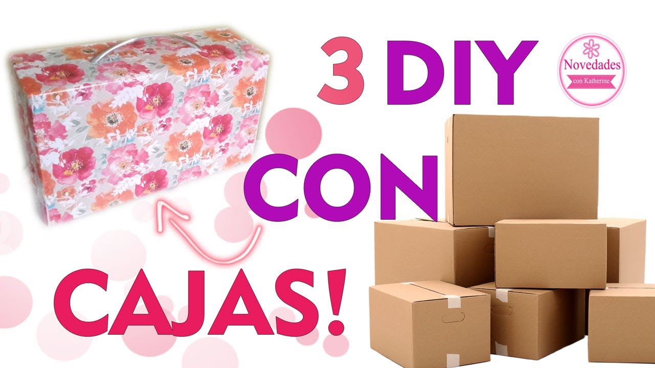 MANUALIDADES CON CAJAS DE CARTÒN