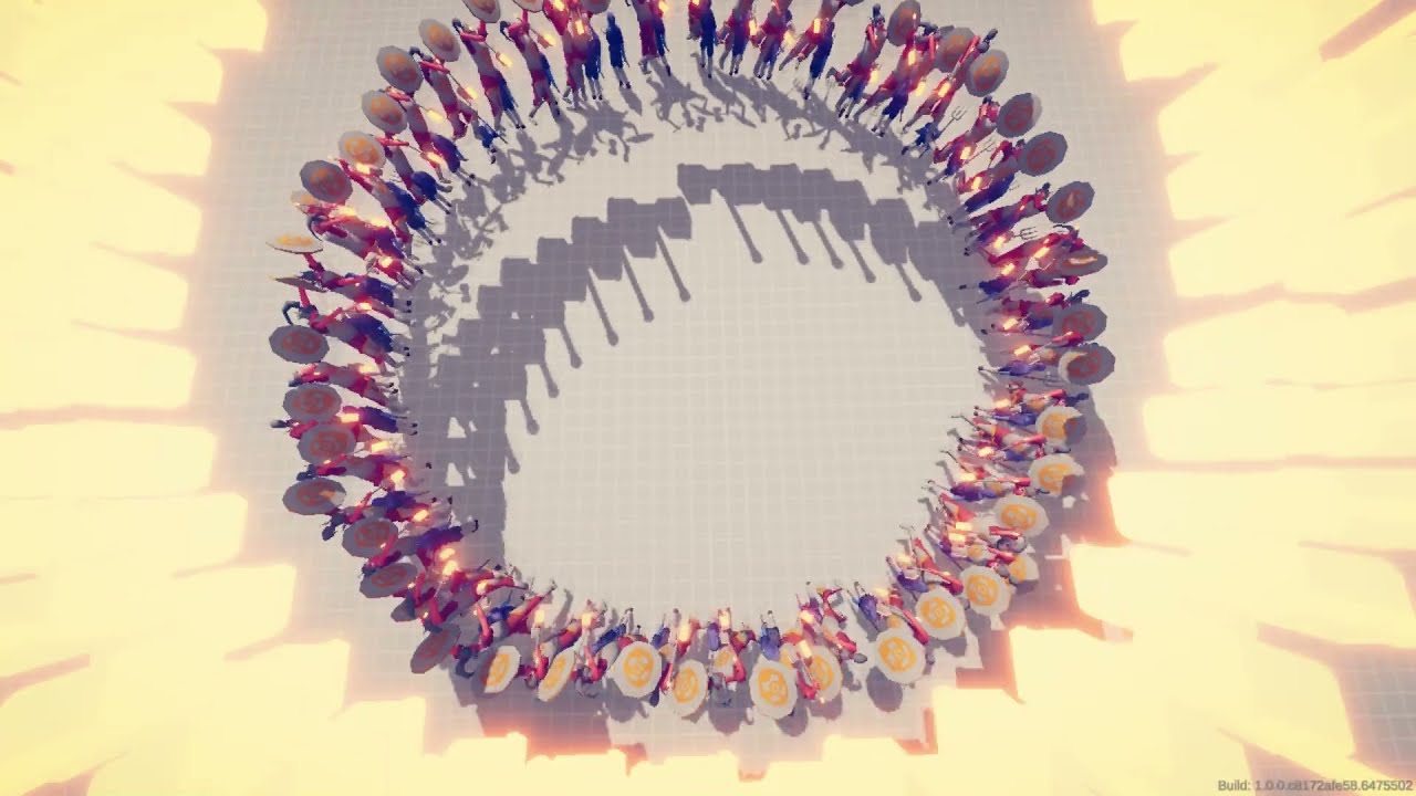 RIGHTEOUS PALADIN CIRCLE vs EVERY UNIT CIRCLE in TABS 1.0 | Totally Accurate Battle Simulator