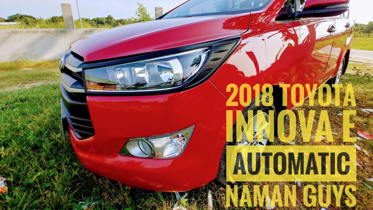 2018 toyota innova 2.8 E automatic transmission full tour naten guys