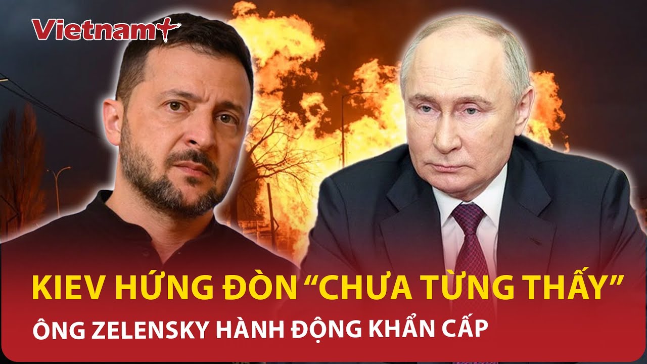 Thủ đô Kiev “hoang tàn đổ nát” sau đòn càn quét cực đại của Nga, ông Zelensky hành động bất ngờ