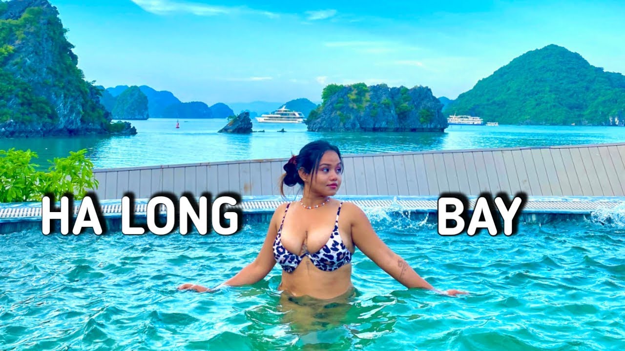 Our first Cruise experience at Ha Long Bay, Vietnam | DK insane