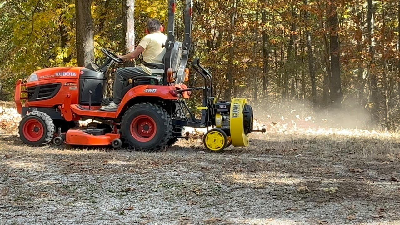 Rancher's SECRET Tractor Leaf Blower Hack