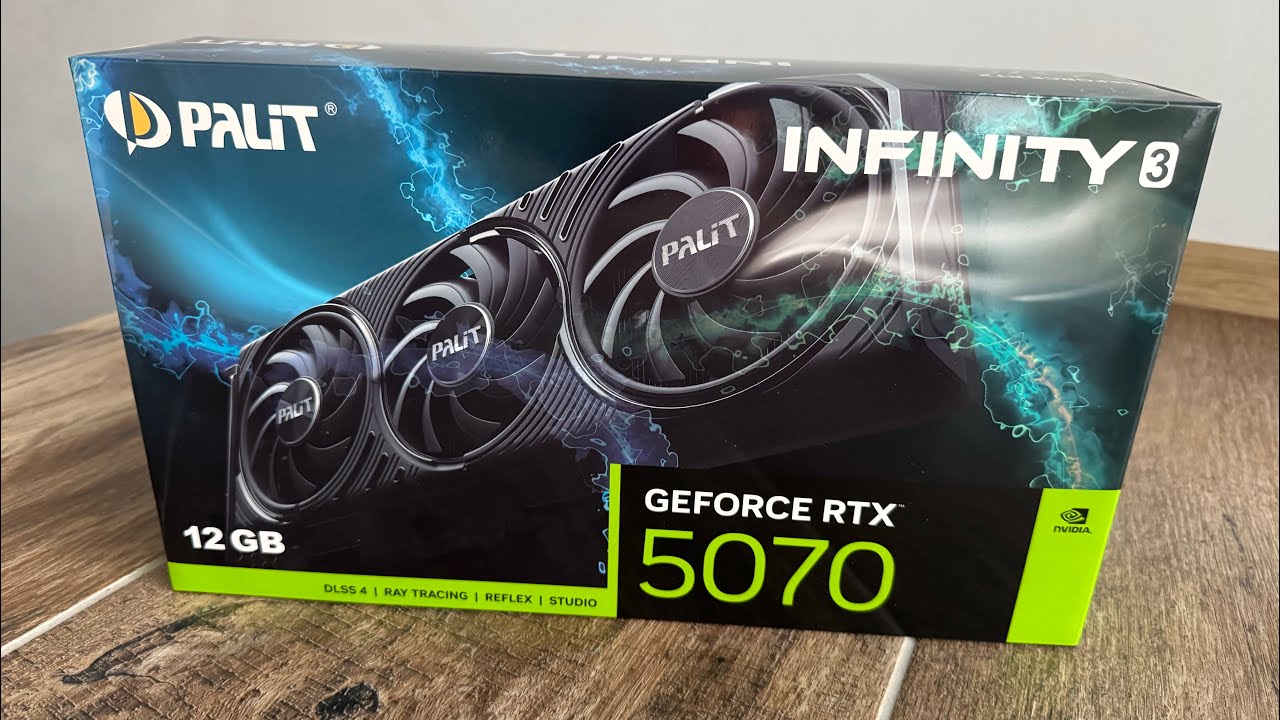 UNBOXING | PALIT GeForce RTX 5070 Infinity 3 12GB