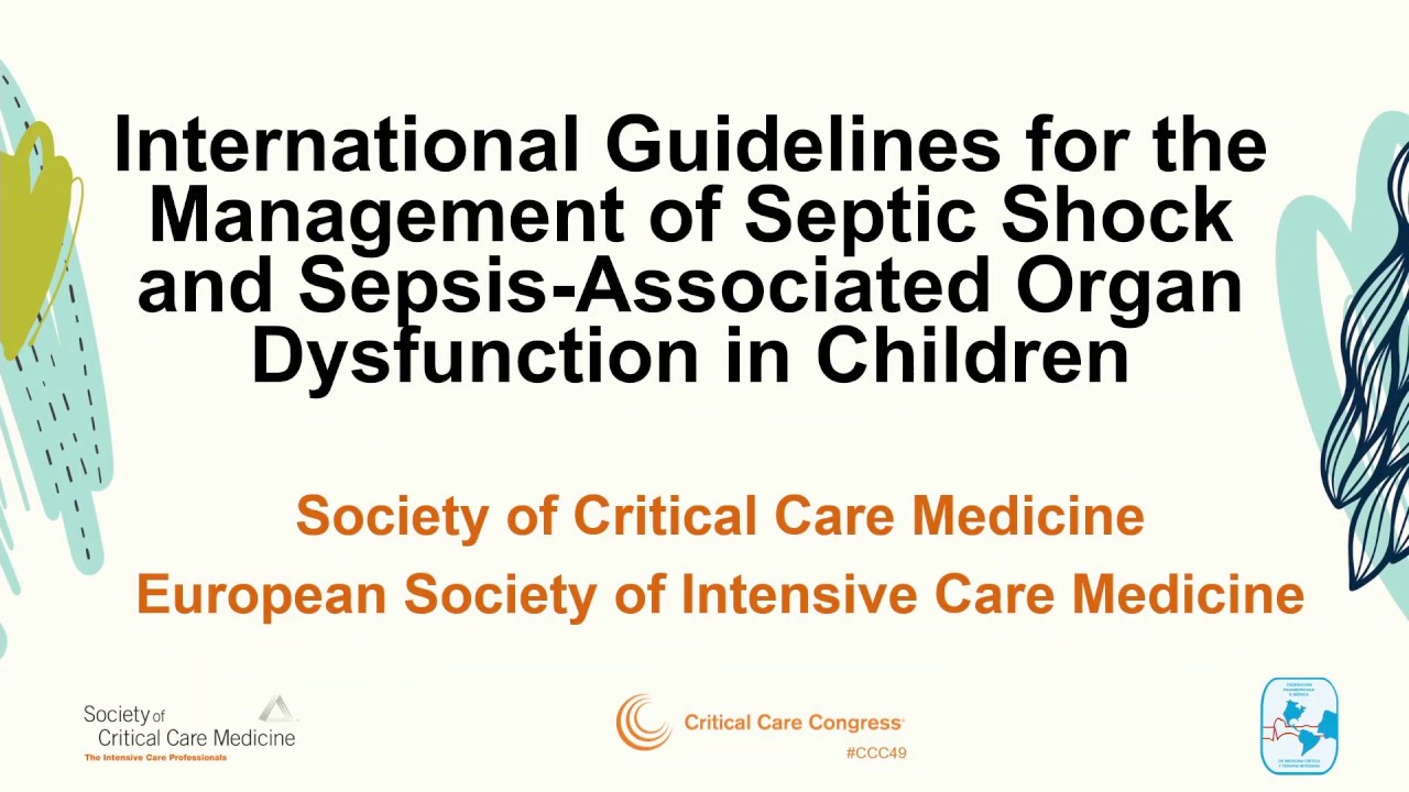 Surviving Sepsis Campaign Releases Children's Sepsis Guidelines