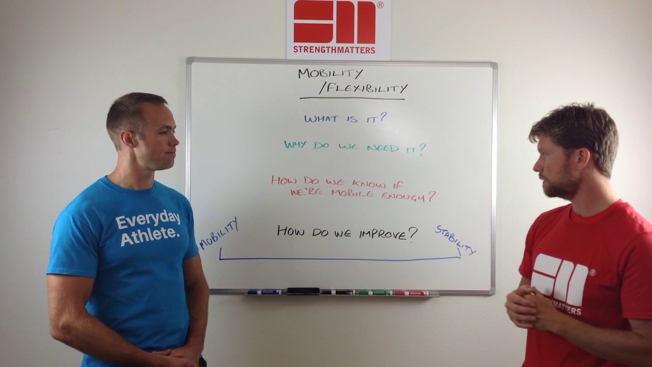 The Importance Of Mobility & Flexibility And How You Can Improve It - Whiteboard Wednesday