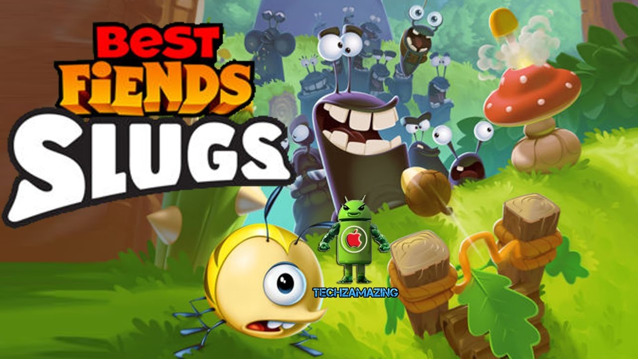 BEST FIENDS SLUGS iOS / Android Gameplay HD