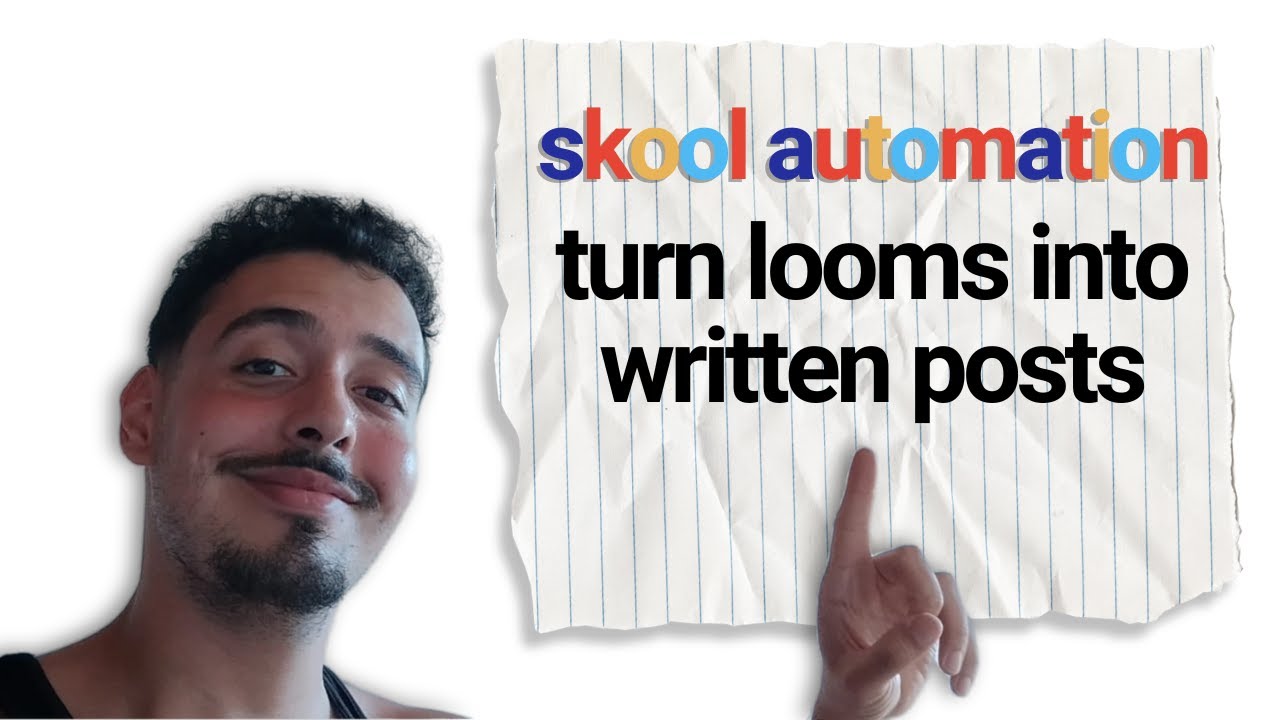 How to Turn Your Looms into Written Skool Posts