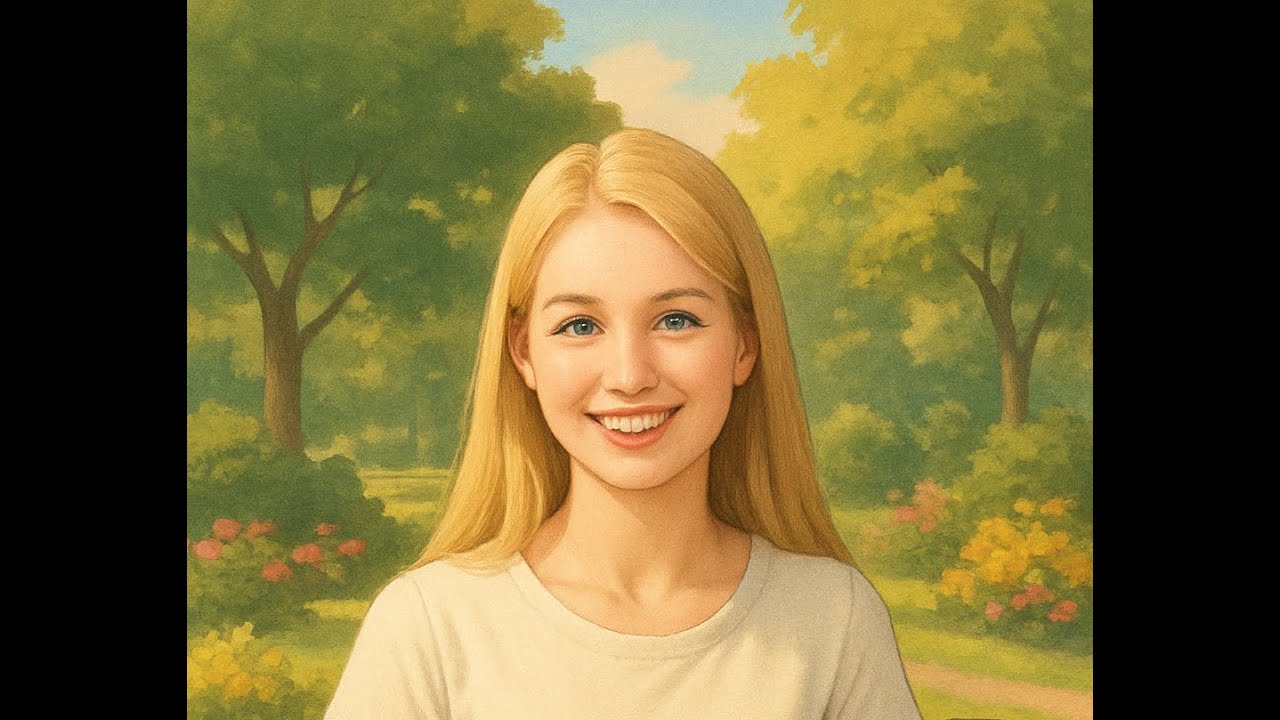 Anna a parkban. Tanulj magyarul! - Anna in the Park. Learn Hungarian!