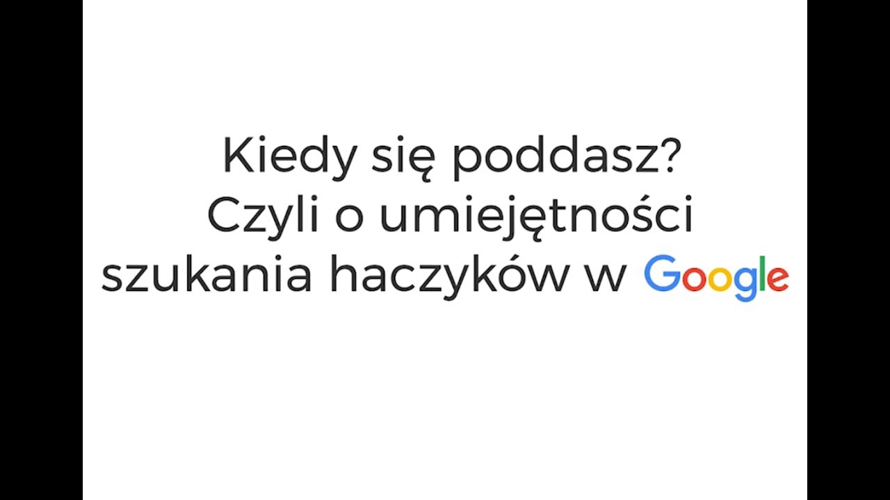 #zPierwszejReki: Jak wygląda REKRUTACJA w GOOGLE?