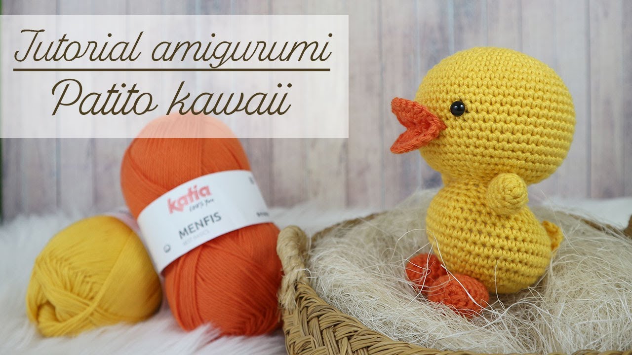 Tutorial amigurumi: patito kawaii (colaboración con Dooitu)