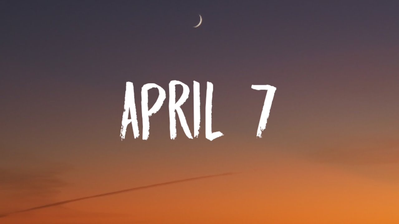 Russ - April 7 (Lyrics)