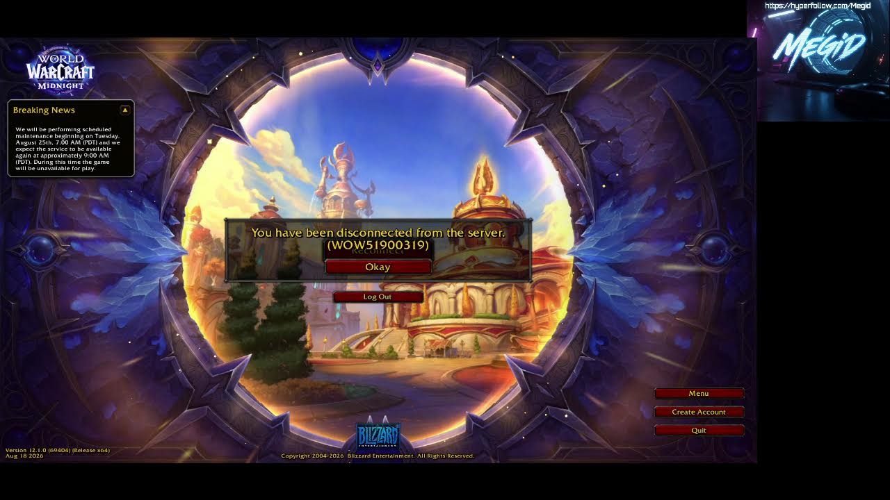 ☠️ WORLD OF WARCRAFT MAINLINE // Live Cyber-Trap &  Soundscapes [MEGID]