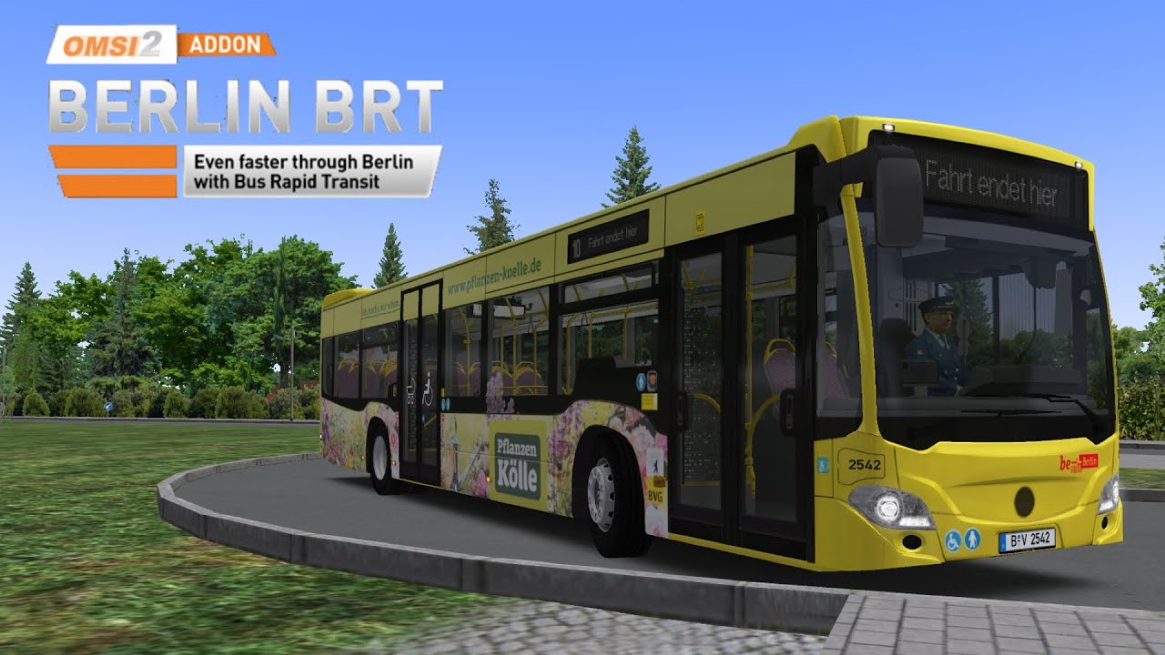 Schneller mit dem Bus durch Berlin - Berlin BRT X10 | Let's Play Omsi 2 #102