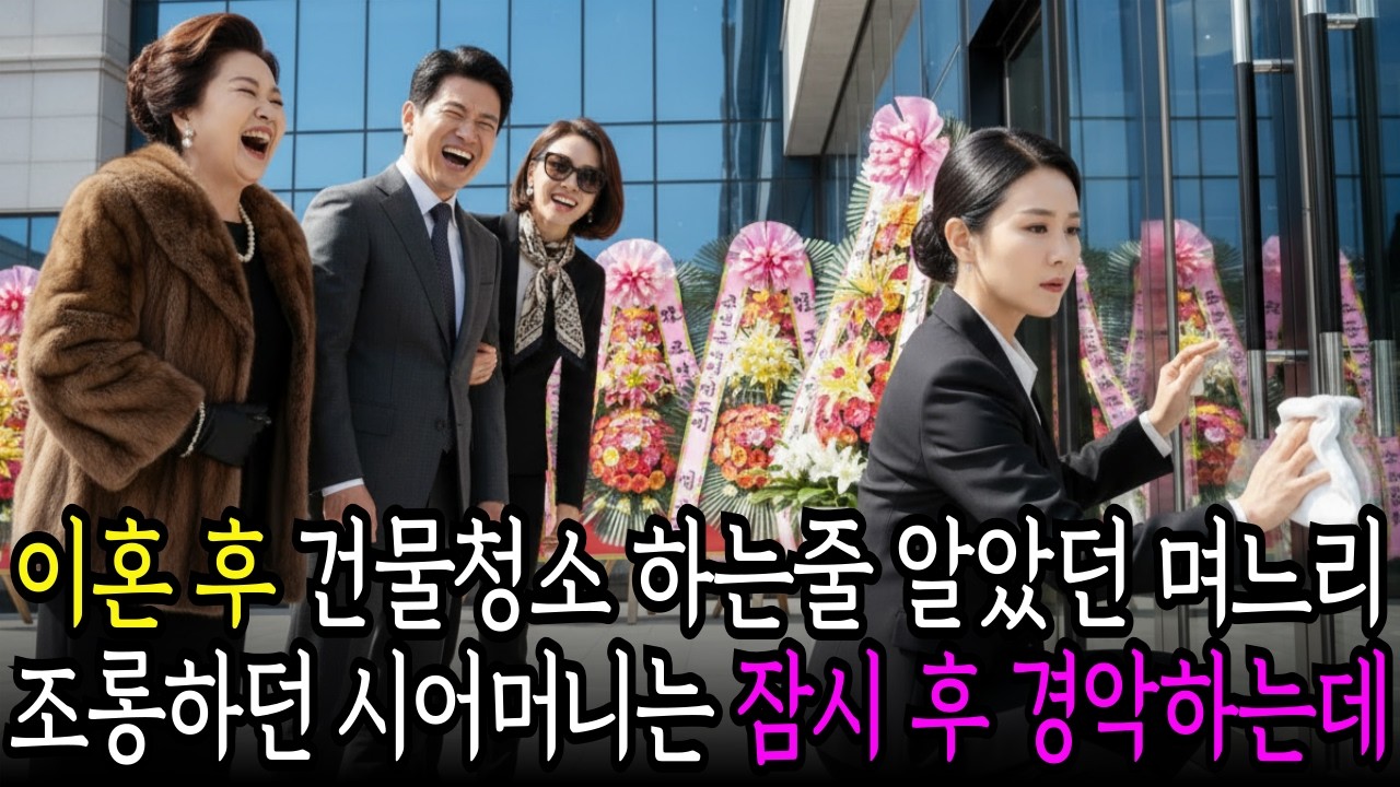 식모처럼 15년 부려 먹고 내쫓은 전처가 500억 통장의 주인이 되자, 새애인과 비웃으러 온 시어머니가 경악하는데…|노후사연|시니어사연|반전사연|감동사연|