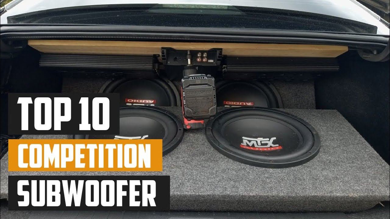 Top 10 Best Car Competition Subwoofers in 2025 | Reviews, Prices & Where to Buy