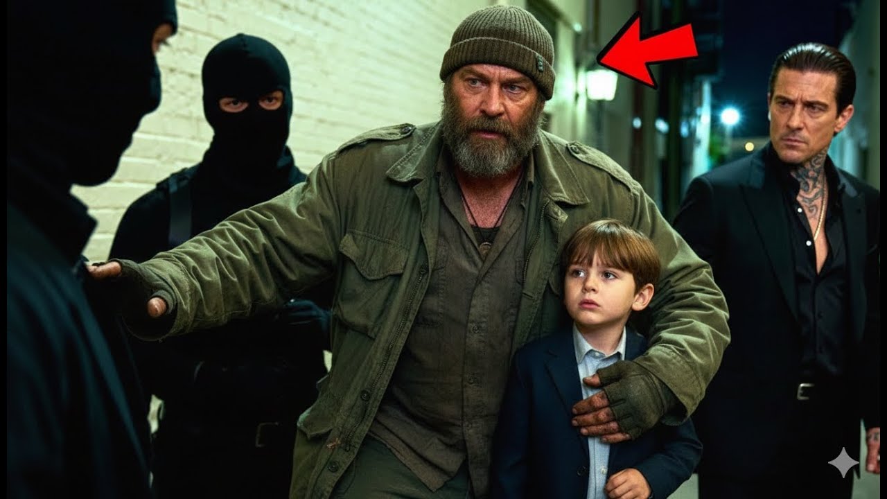 Homeless Man Protects a 