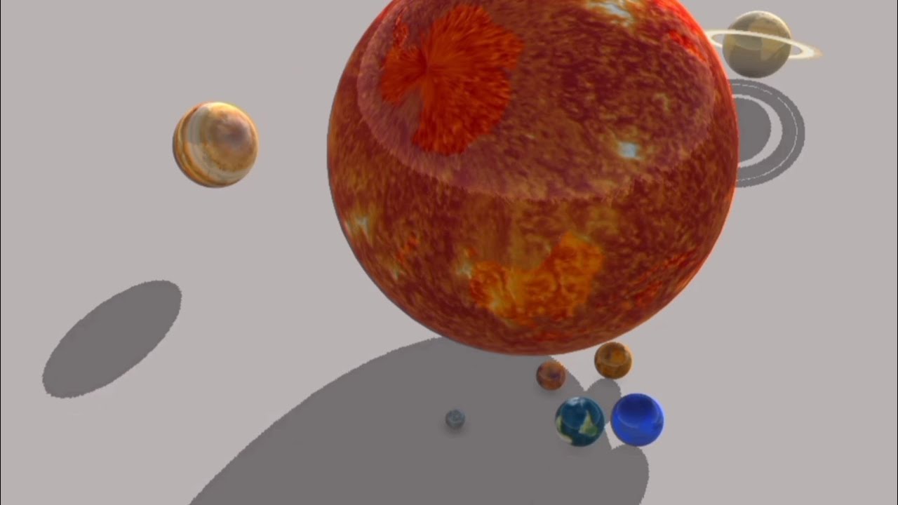 Solar System Planet Size Comparison | Smallest to Largest