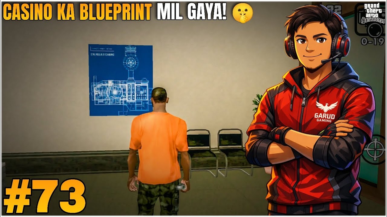 Architectural Espionage Mission | Caligula’s Casino Blueprints | GTA San Andreas | Gameplay #73