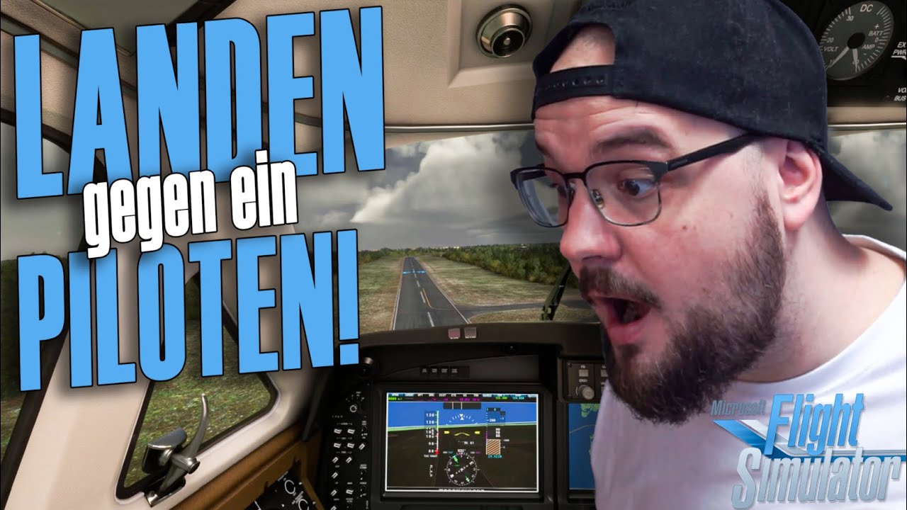 ER ist Pilot! Besiegen wir ihn trotzdem? Landeherausforderung vs Community im Microsoft Flug Sim