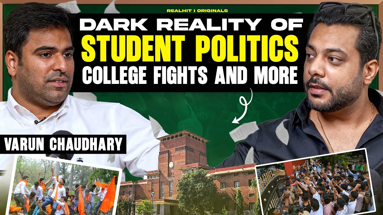 College Election, Student Politics, Fights & More Ft. Varun choudhary | Night Tallk by Realhit