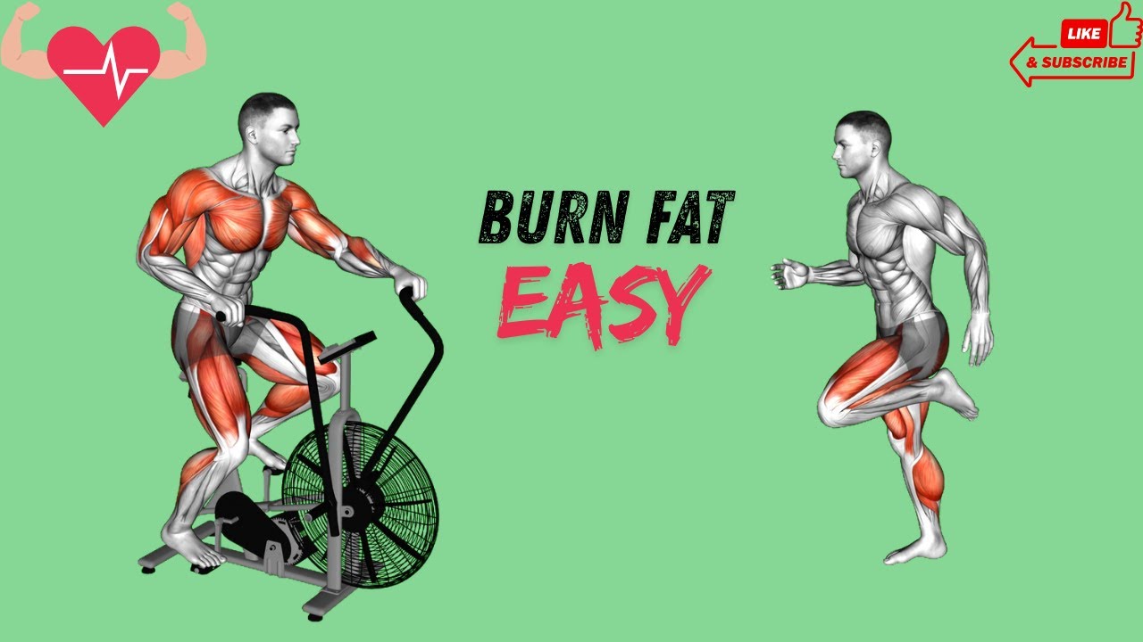 15 Minute HIIT Cardio Routine (Bike, Run, Jump Rope)