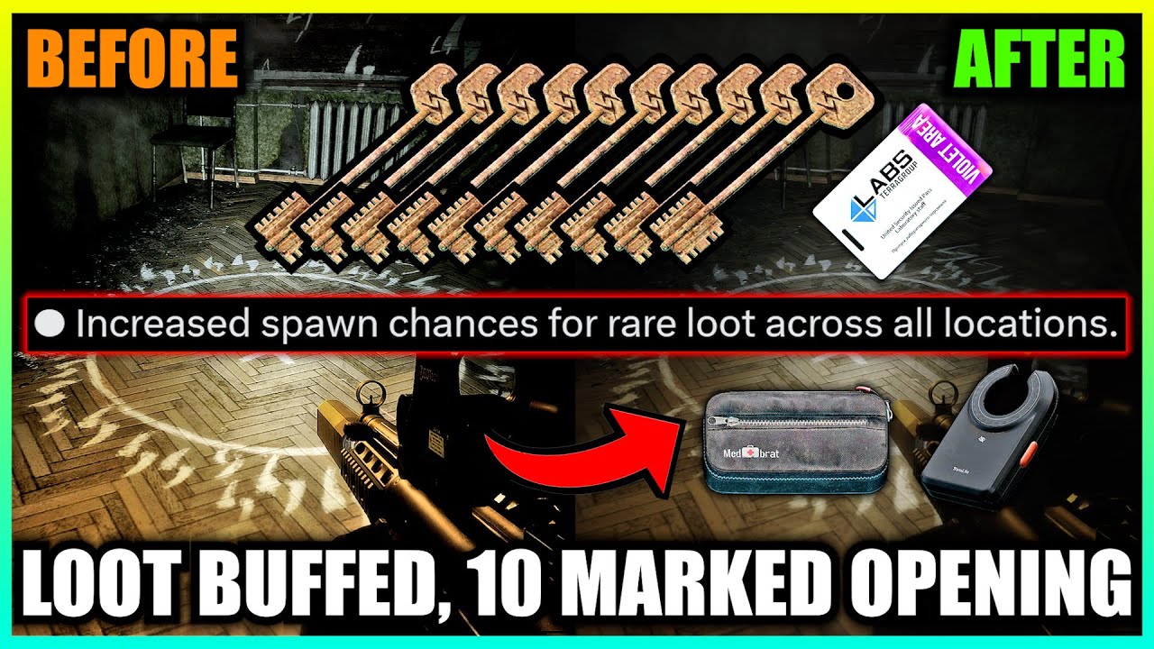 Loots Buffed, So I Checked 10 Marked Room Opening 12