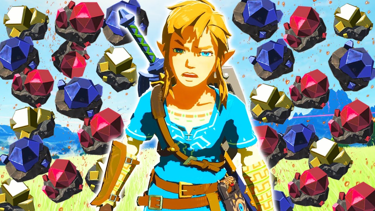 Самое БЕССМЫСЛЕННОЕ видео по сбору камней BotW на 100%