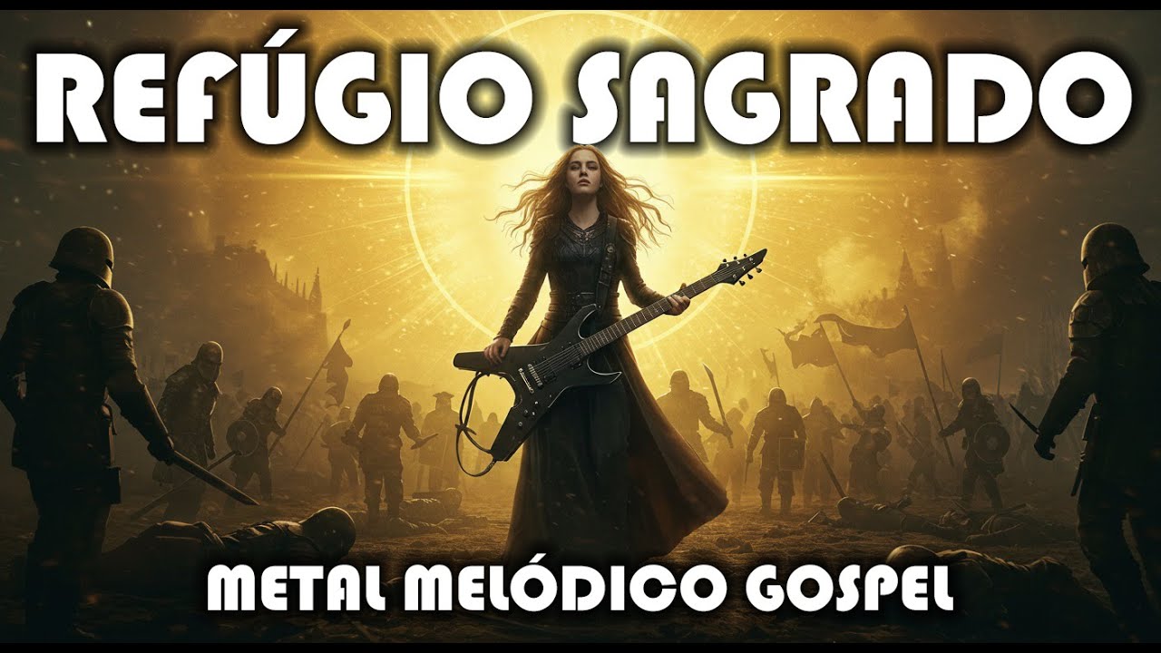 REF&Uacute;GIO SAGRADO &ndash; A Voz Que Ecoa na Tempestade - Metal Mel&oacute;dico Gospel - Eco da Cruz ROCK