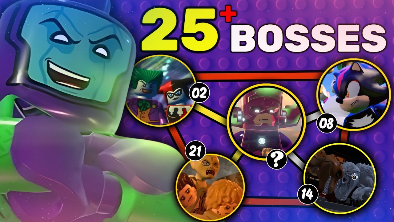 Os MELHORES e PIORES FINAL BOSSES dos jogos LEGO !