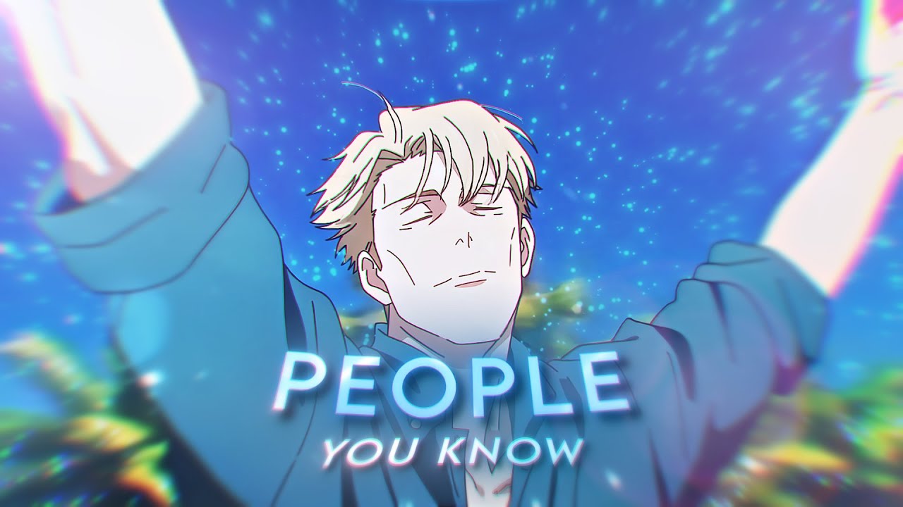 「People You Know 💔」Nanami Kento「AMV/EDIT」4K