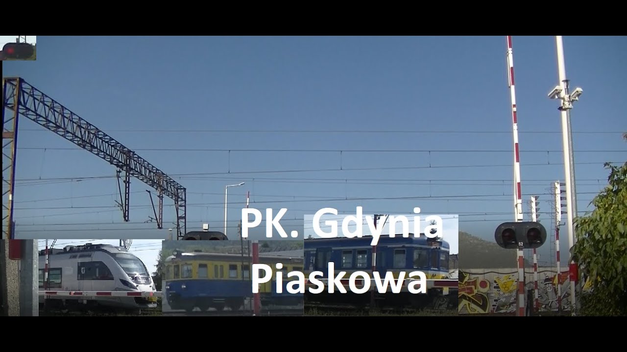 Prezentacja Przejazdu Kolejowego Ul. Piaskowa Gdynia. Sierpień 2022