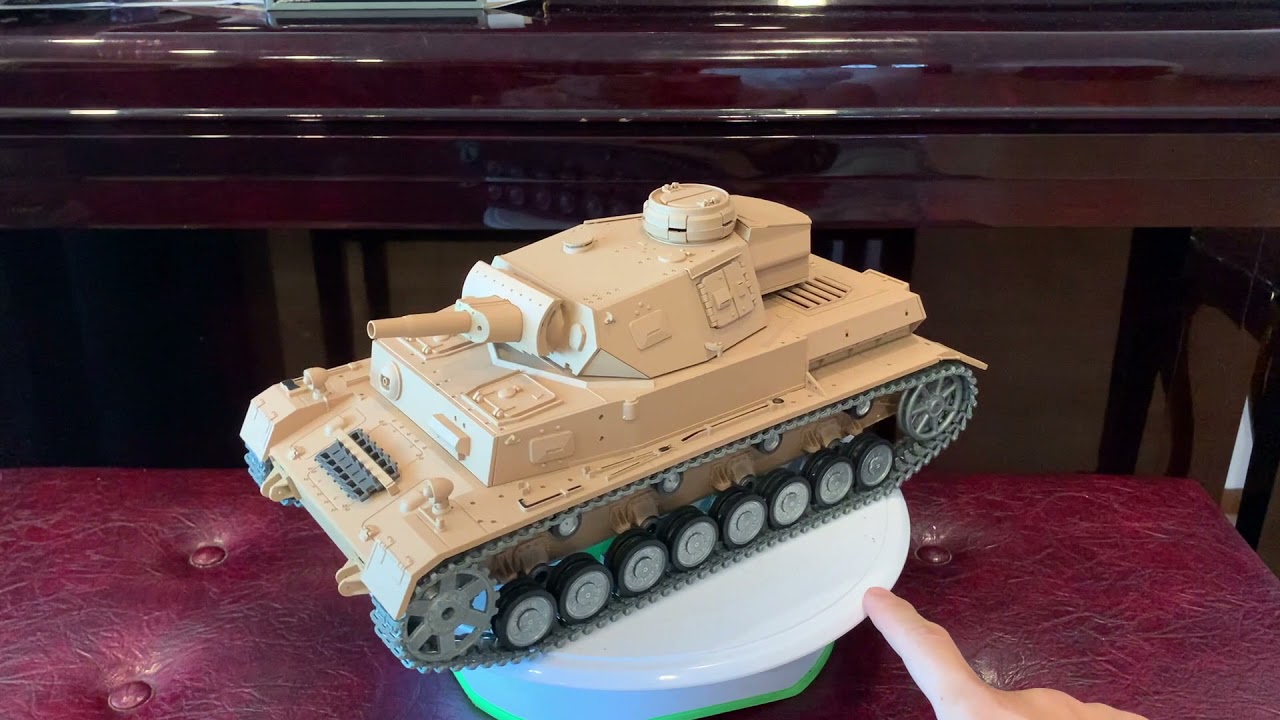 HENG LONG 1/16 RC GERMAN PANZER IV F-1  - UNBOXING
