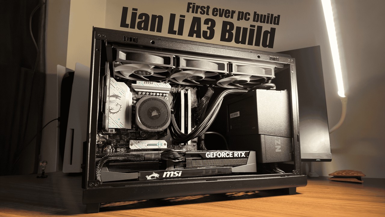 Building my first ever gaming pc, Lian Li A3 + RTX 5070