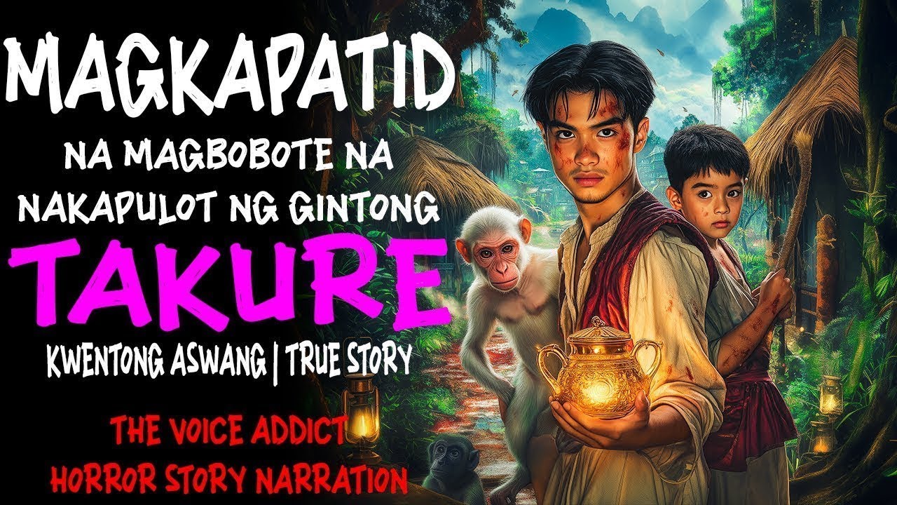 MAGKAPATID NA MAGBOBOTE NA NAKAPULOT NG GINTONG TAKURE Kwentong Aswang True Story