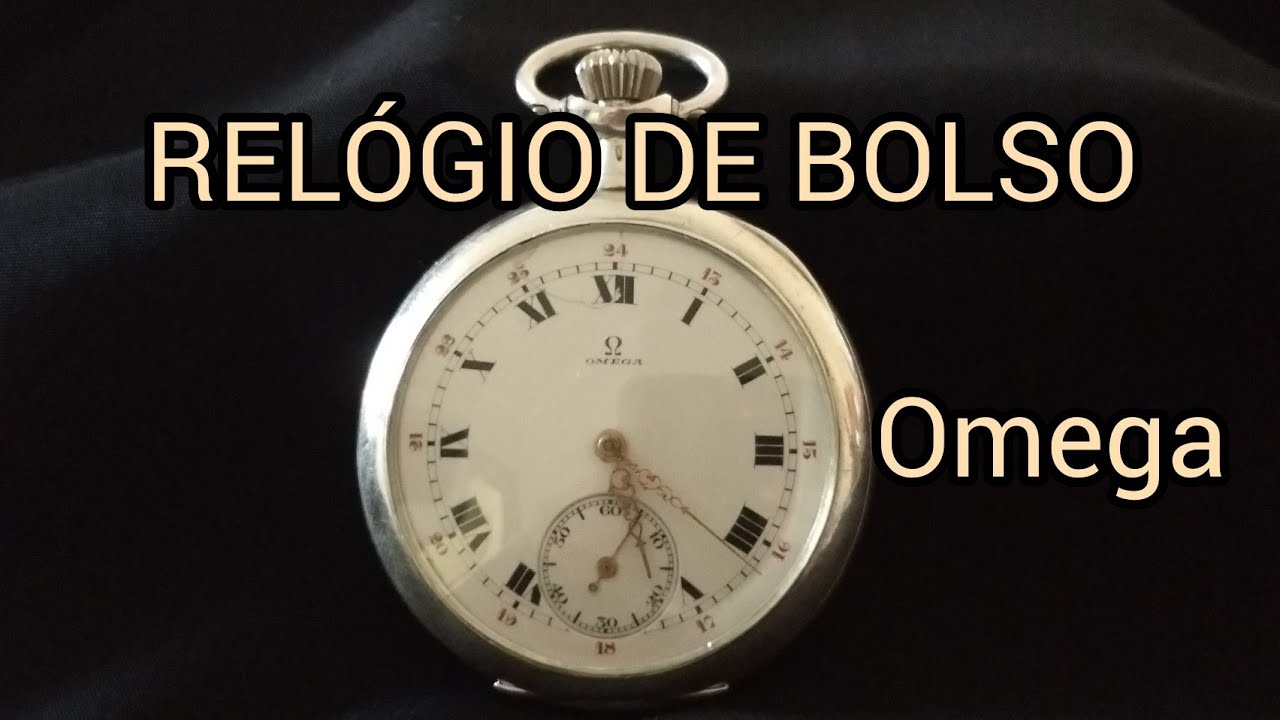 OMEGA DE BOLSO - LIMPEZA E LUBRIFICAÇÃO.