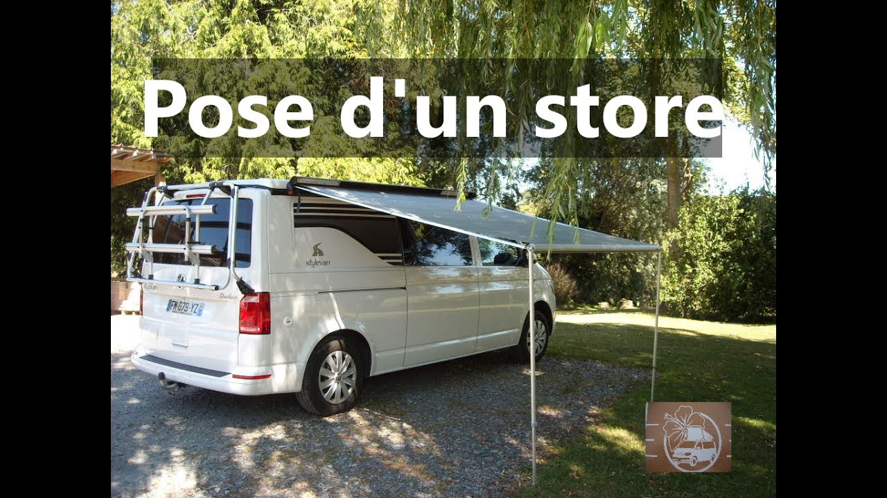 POSE  D'UN STORE FIAMMA F35 SUR TON VAN