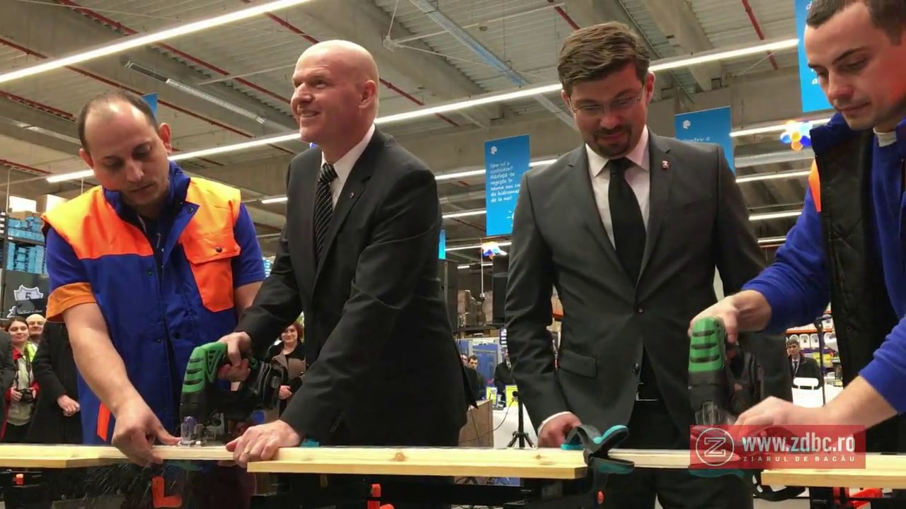 Dedeman Bacau inaugurare magazin 20 decembrie 2016