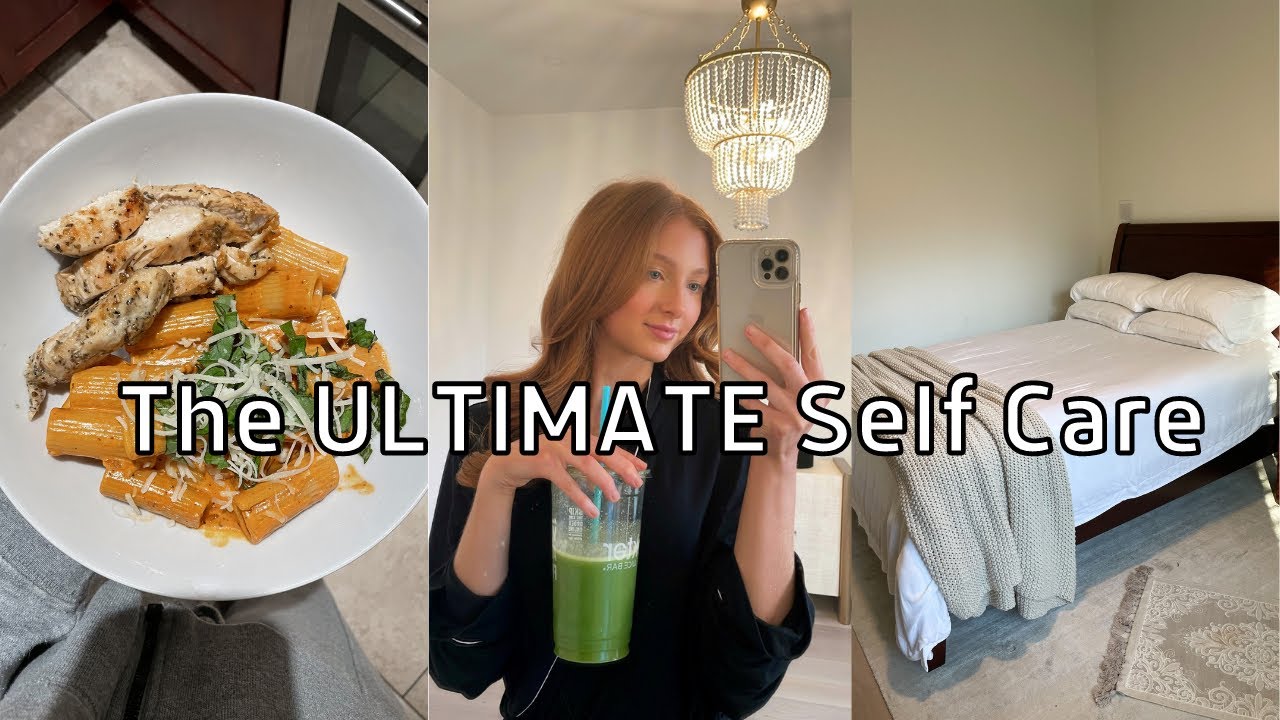 the ULTIMATE self care day: shower, Dyson blowout, target shopping + tiktok pasta