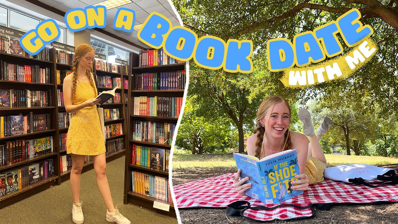 Taking Myself on a Book Date (Book Shopping & Reading in the Park)