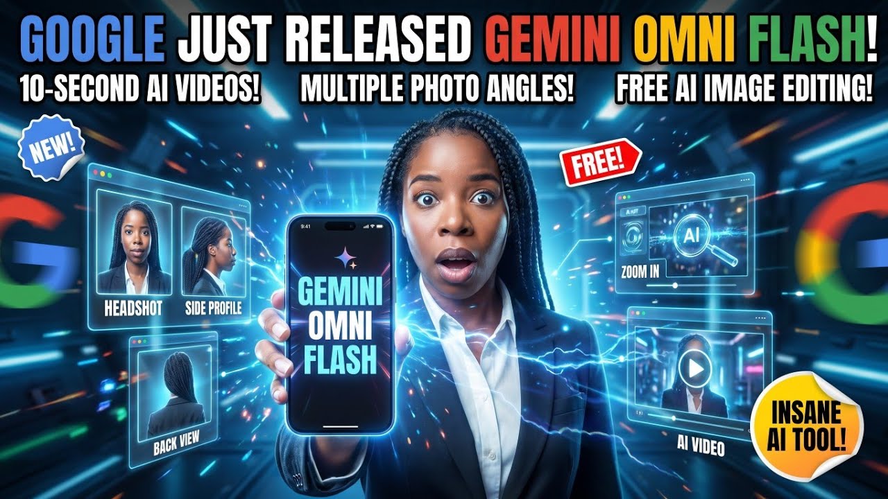 Google Gemini Omni Flash меняет ВСЁ | Туториал по Gemini Omni Flash
