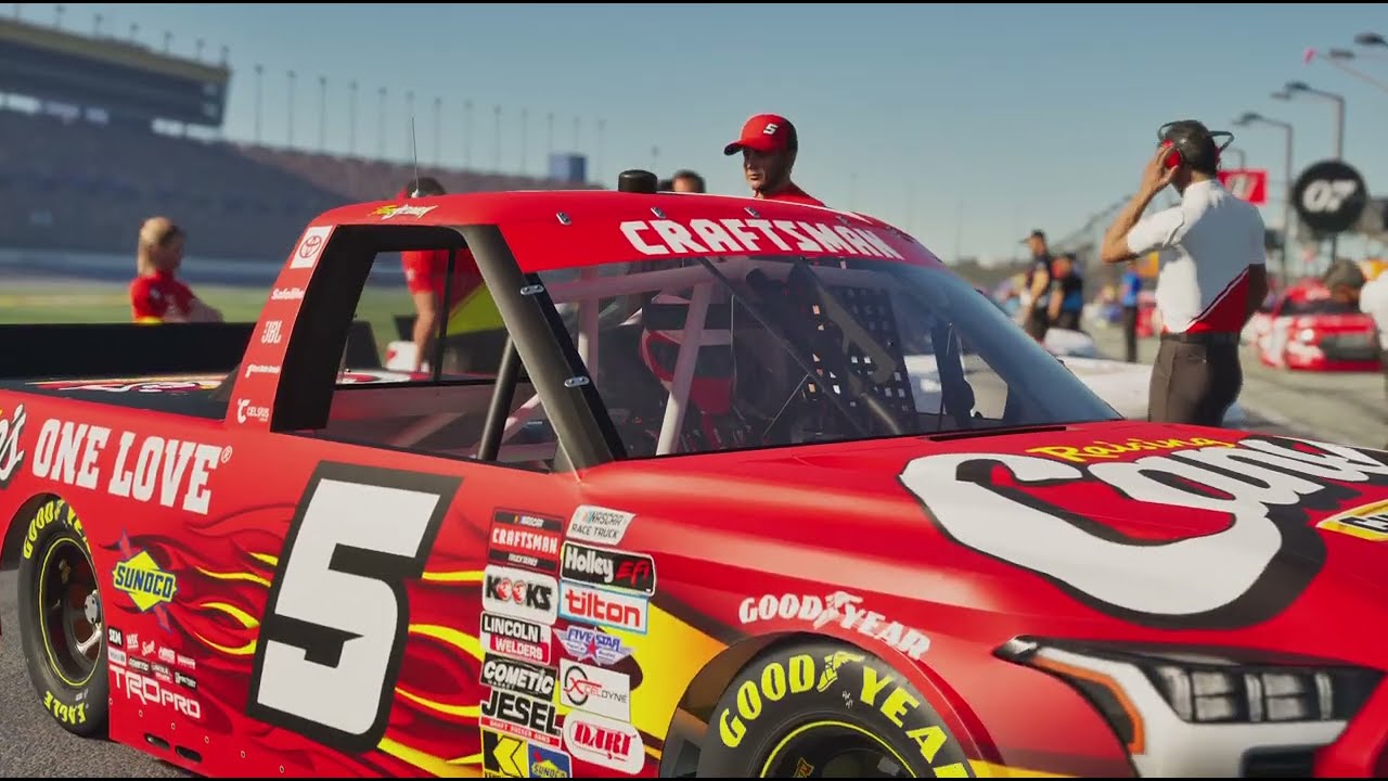NASCAR 25 Craftsman Truck series at Kansas speedway with Toni Breidinger