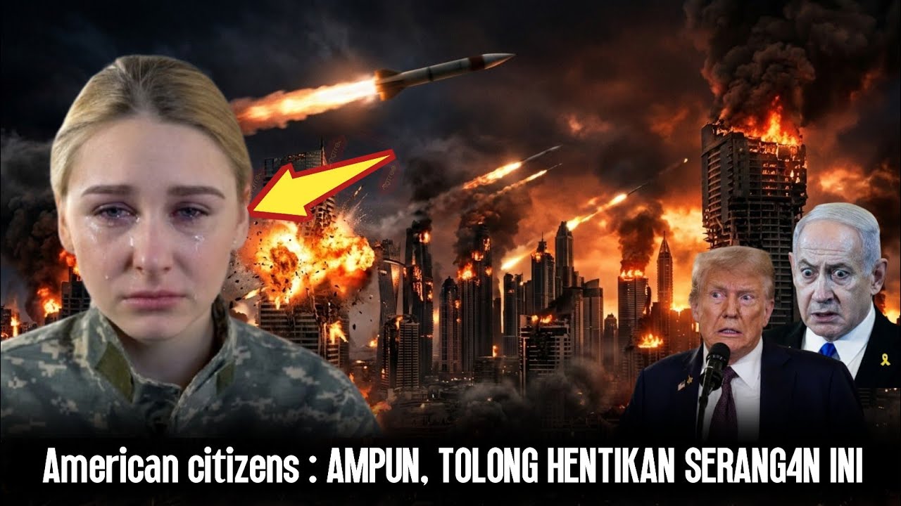 🔴 GAK ADA AMPUN !! Serangan Balasan Iran Ke Israel Kembali Bikin Tel Aviv Dan Ibu Kota AS Mencekam