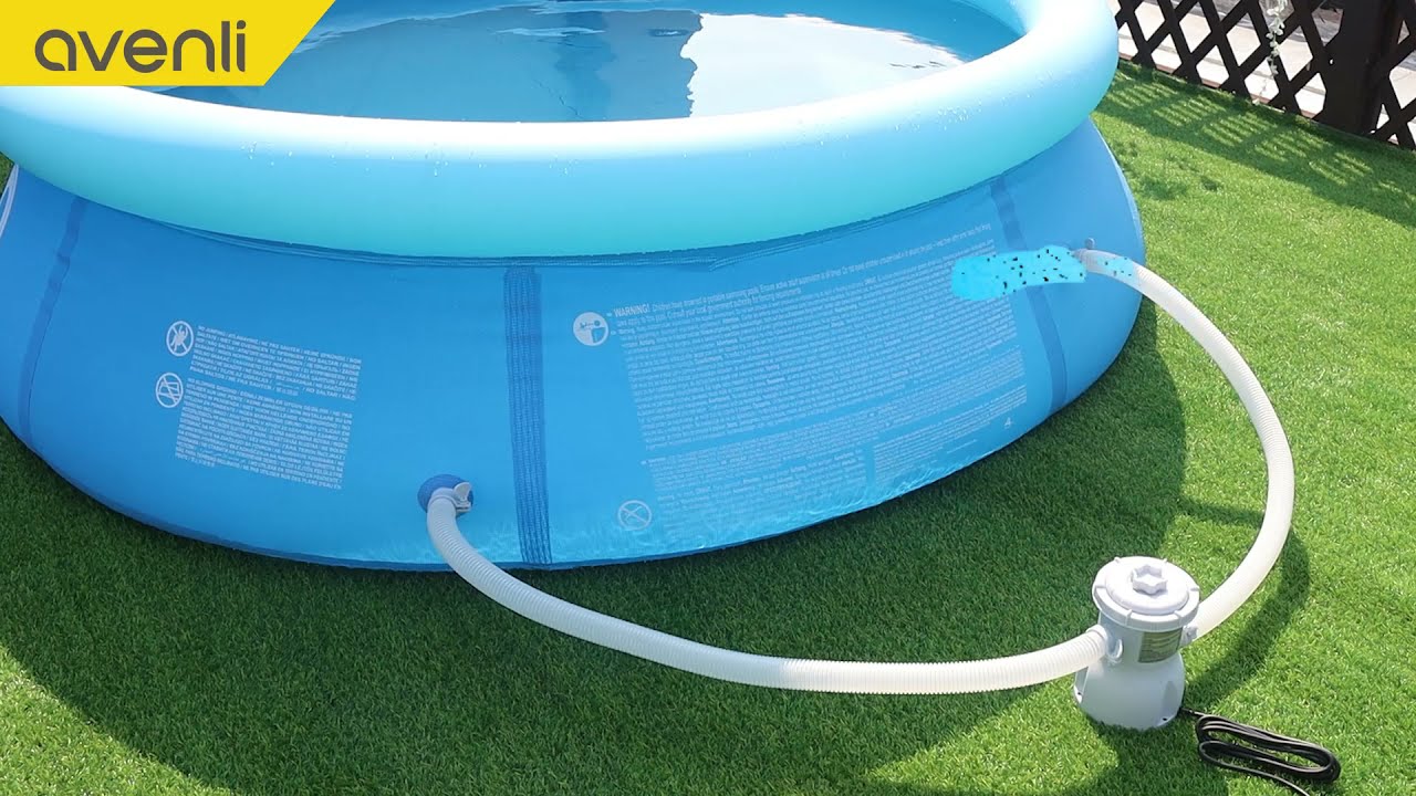 JLeisure avenli Prompt Set&trade; Pool - Frame Pool Round - Installation Video for EU Version Only