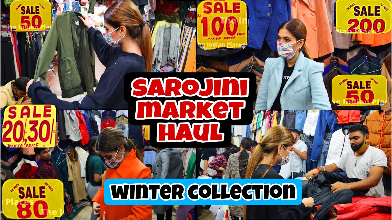 Sarojini Nagar Haul Winter Collection | Trendy dresses | 365Days365Vlogs Challenge | ShilpaChaudhary